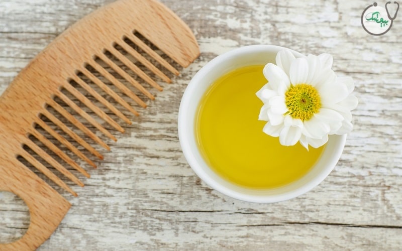روغن بابونه برای خارش سر