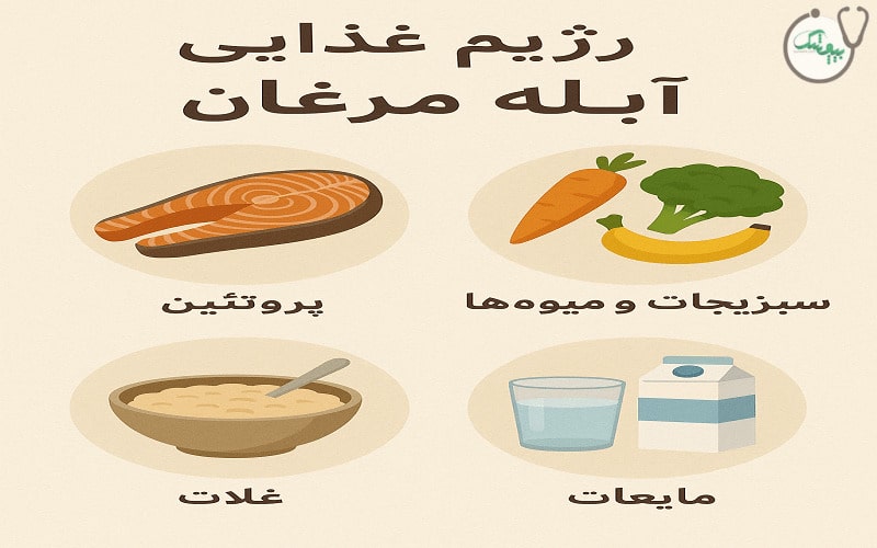 برای آبله مرغان چی بخوریم