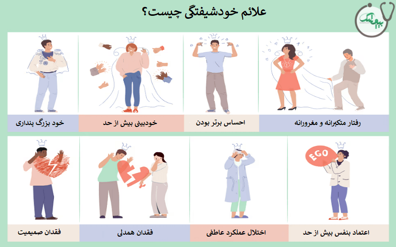 علائم خودشیفتگی