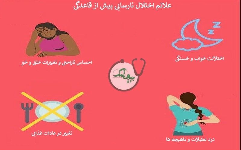 علائم PMDD