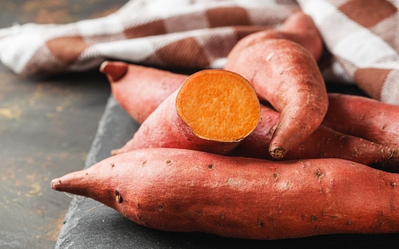 سیب زمینی شیرین برای زنان