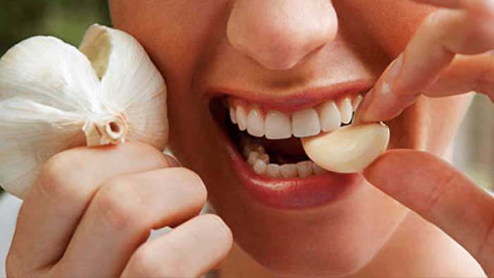 درمان دندان درد با سیر